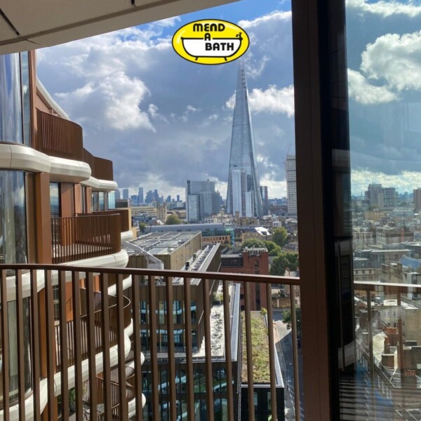 Mendabath UK is on site with a new client, looking over this beautiful view of London's best, perks of the job! ????