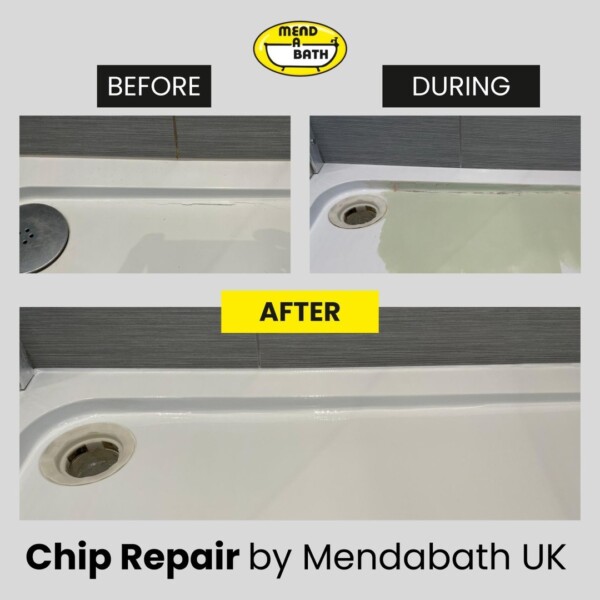 Our expert team worked their magic fixing this cracked shower tray. Back in use within 24 hours, it's like having a brand new shower ????MendabathUK SustainableRepairs CarbonNeutral BathRepairs CorporateOffering RenovationExcellence ProfessionalRestoration
